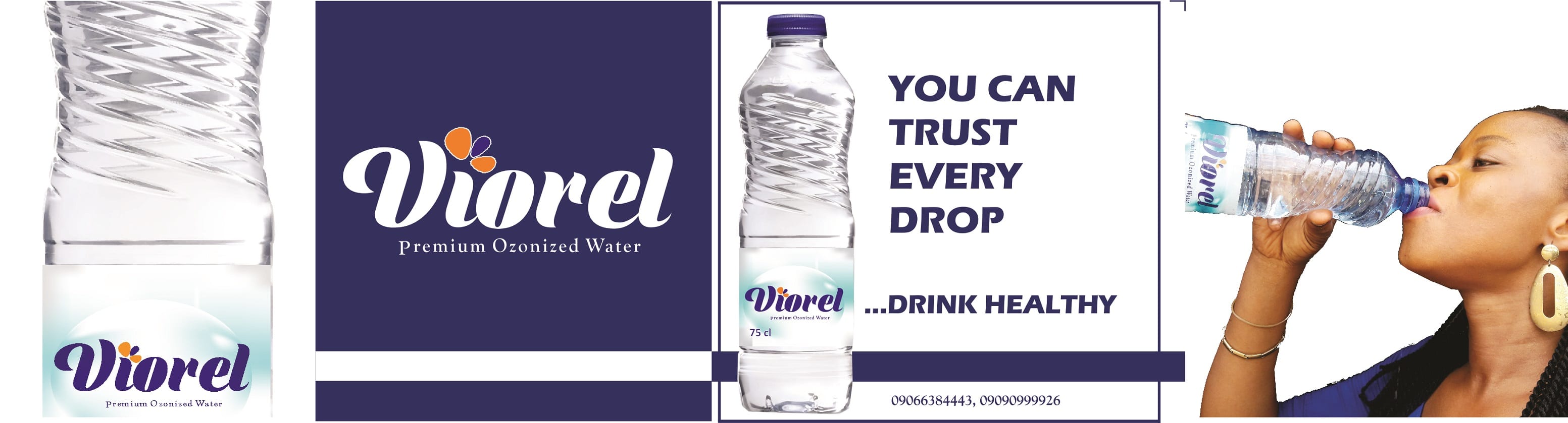 Viorel Premium Bottled water purity